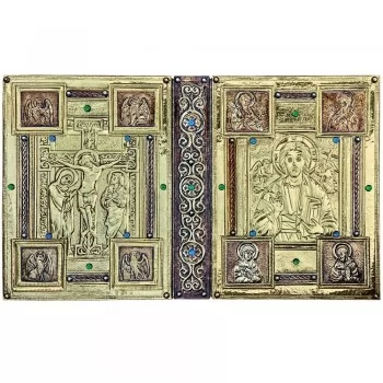 Capa de Evangeliário Sublimes Dourado - Edição Especial