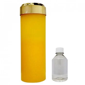 Vela de Altar Amarela com Fluído
